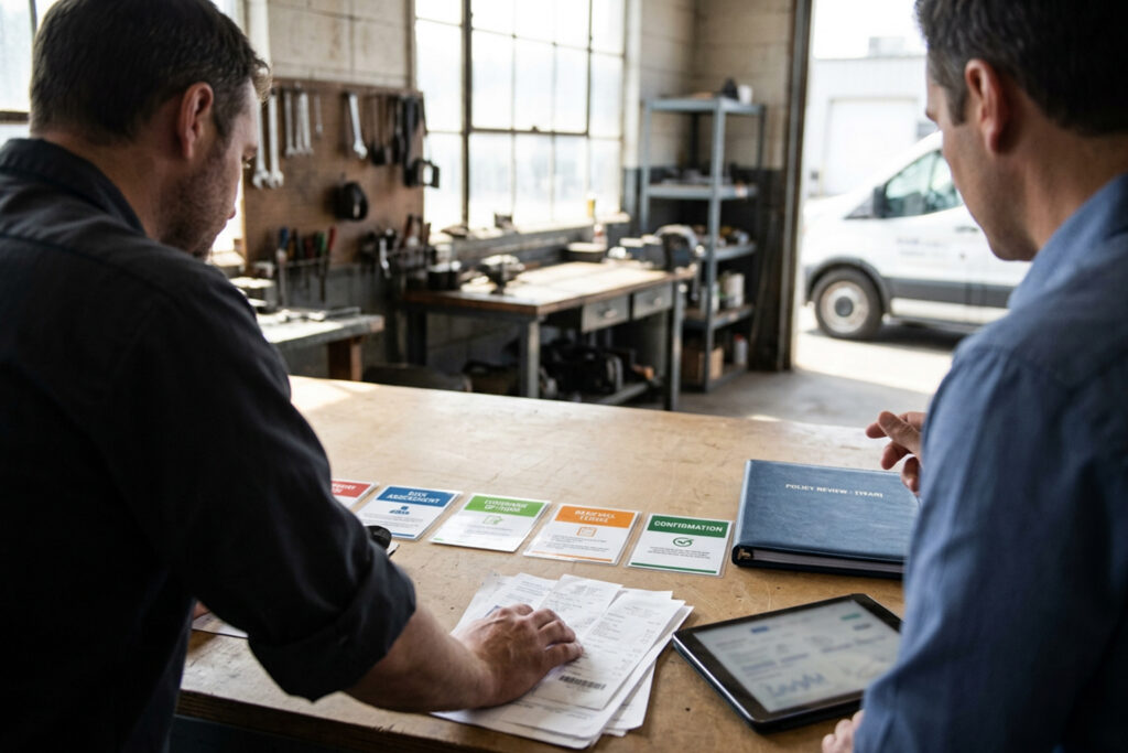 A Stepwise Approach to Insurance for Small Service Providers