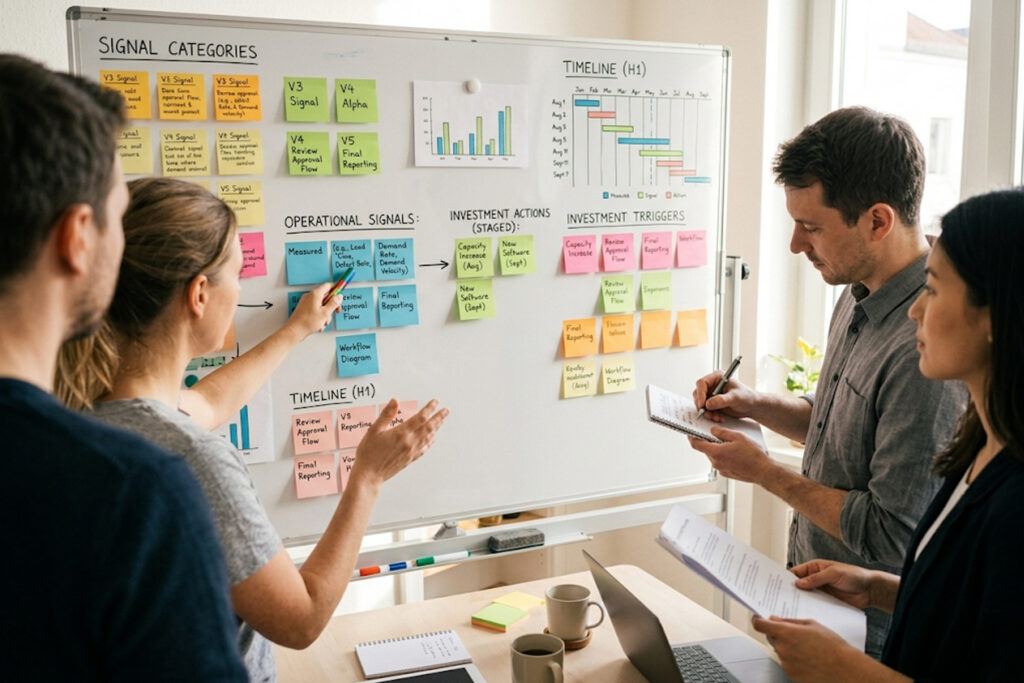 Practical Signals to Time Operational Investments Effectively